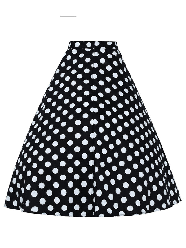 Women's Waist Casual Short A-Line Skirt